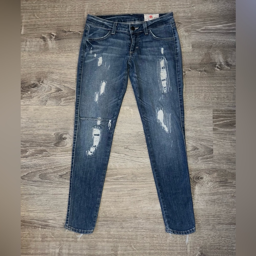 Siwy Distressed Dazed Wash Hannah Skinny Jeans